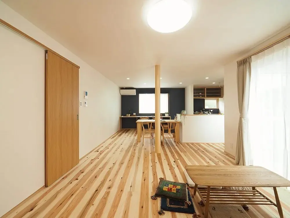 【杉と越前和紙でつくる平屋づかいの家】