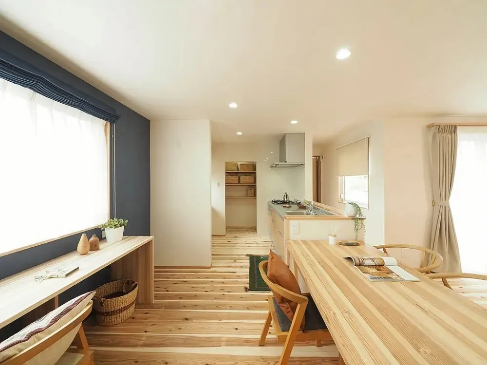 【杉と越前和紙でつくる平屋づかいの家】