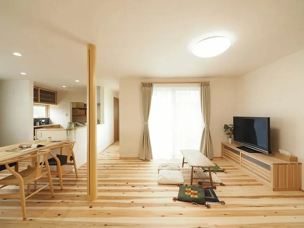 【杉と越前和紙でつくる平屋づかいの家】