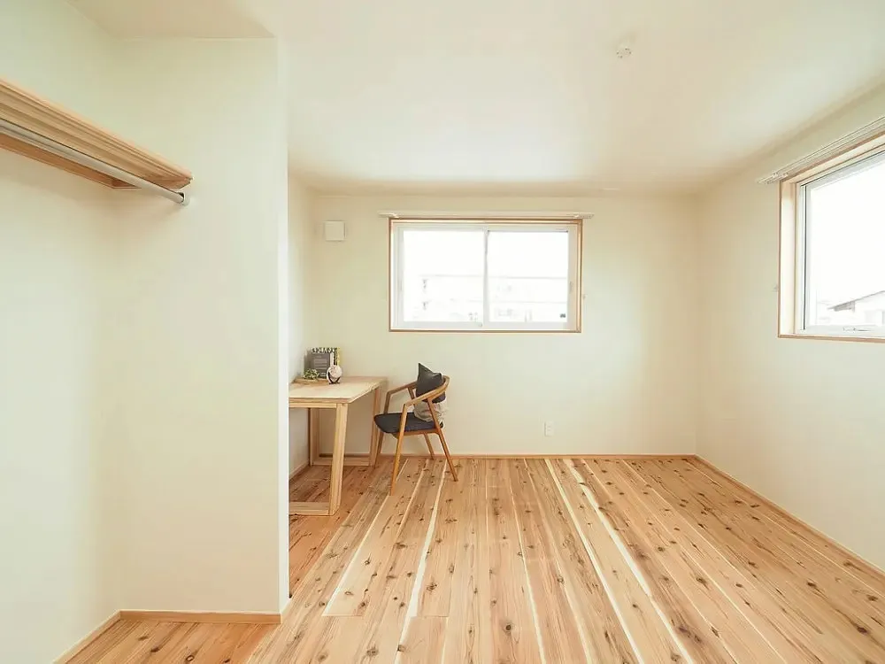 【杉と越前和紙でつくる平屋づかいの家】