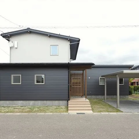 【杉と越前和紙でつくる平屋づかいの家】