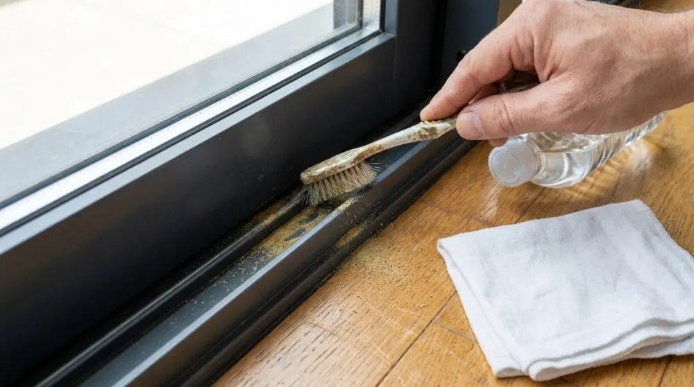 【DIY・簡単15分】梅雨入り前にサッシの「水抜き穴」掃除を...
